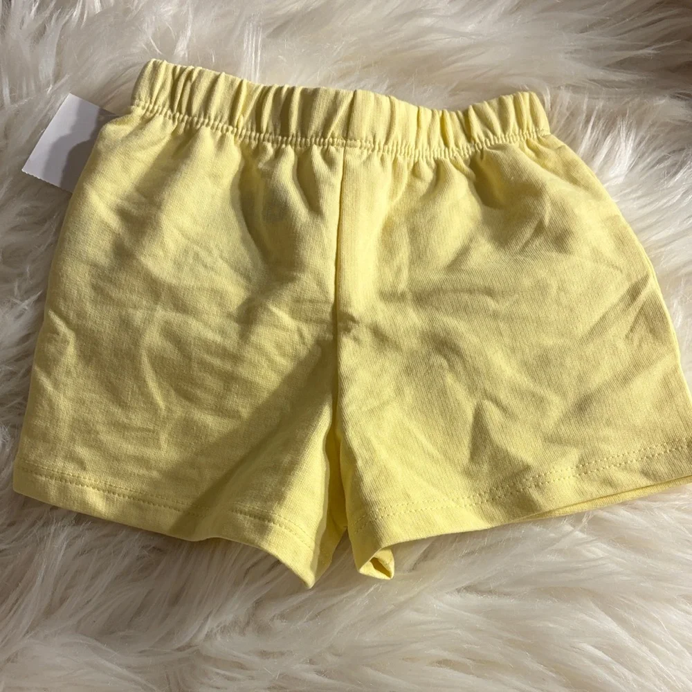 Yellow Kids bluey and bingo Character Shorts - Picture 2 of 2